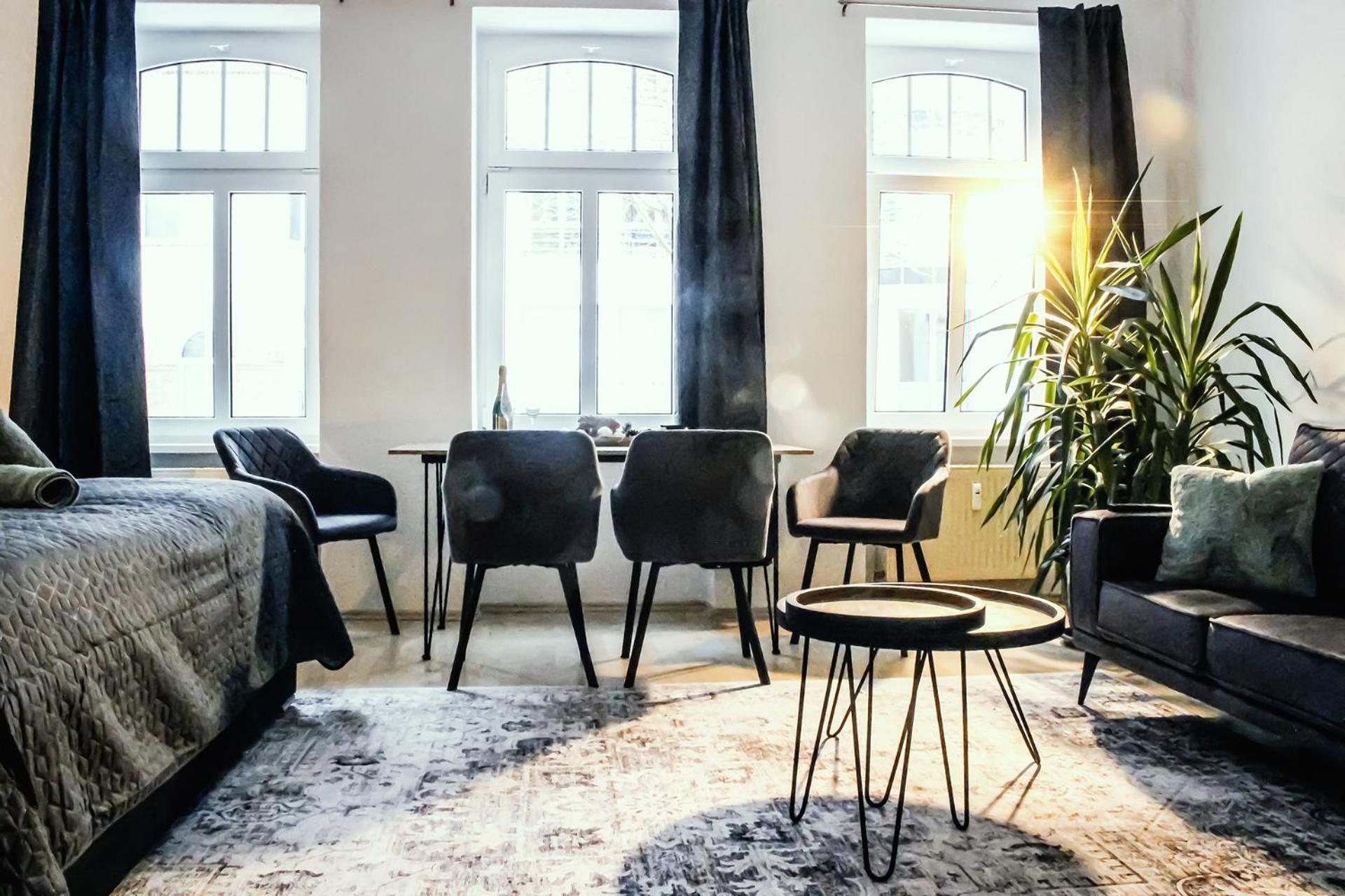 Nuwilu One - Apartment Mit Balkon Im Herzen Erfurts - Magenta Tv- Netflix - Disney Экстерьер фото